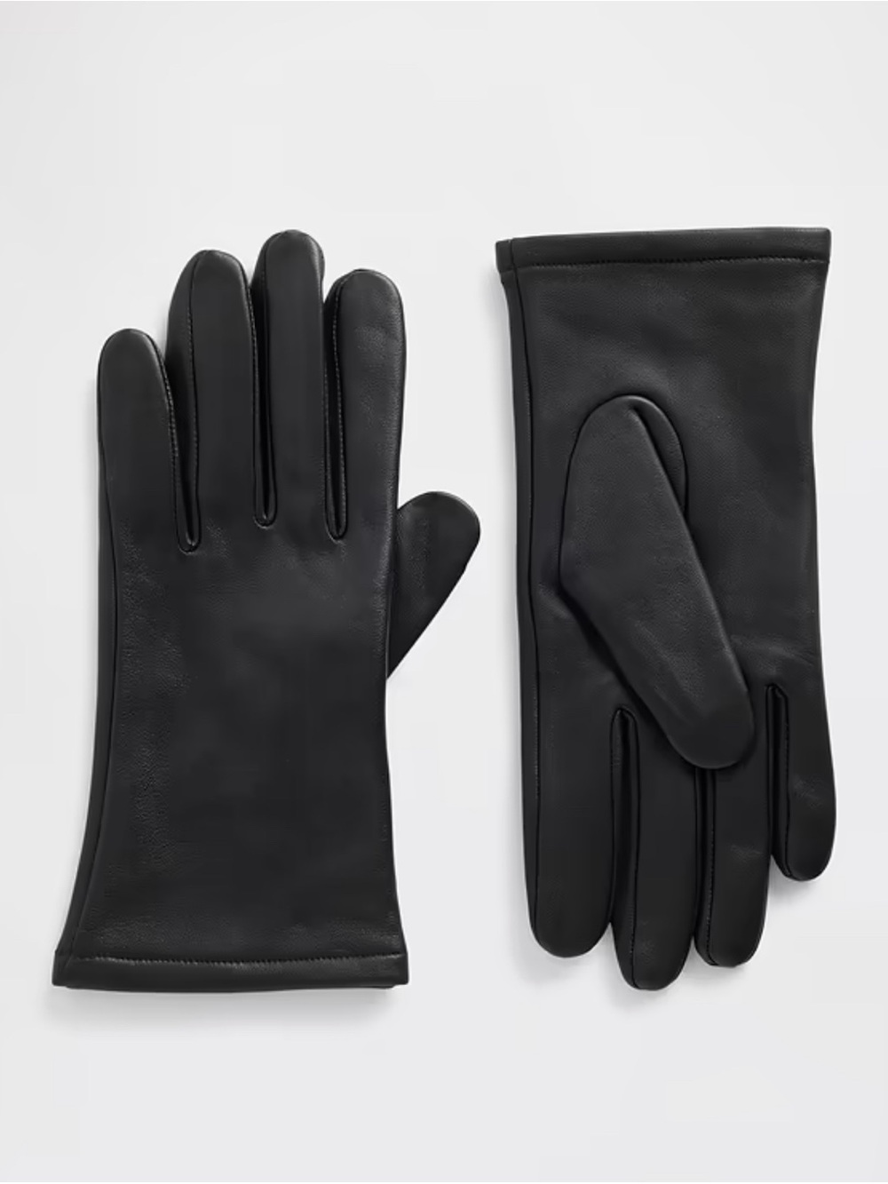GAP Women's Black Leather Dress Gloves BNWT